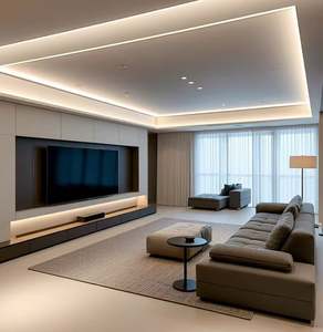 Customized Full-<b>wall</b>-mounted <b>TV</b> Cabinet Smart Living Room Furniture Various Colors for the Living Room Modern <b>TV</b> Cabinet - Product Image 1