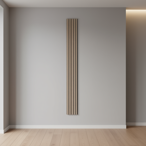 Panneaux acoustiques en bois modernes 60x240cm, isolation phonique, décoration murale - Product Image 2