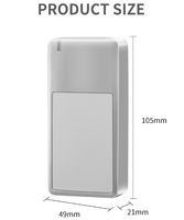 Lector de Tarjetas de Proximidad Secueky X2-RX IK10 de Metal con Precio de Fábrica, Lector Wiegand de 125KHz EM y 13.56MHz Mifare RFID para Control de Acceso