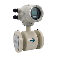 Débitmètre électromagnétique sans fil intelligent numérique RS485 Modbus IP68 4-20mA à impulsions certifié MID pour eau, eau de mer et eaux usées