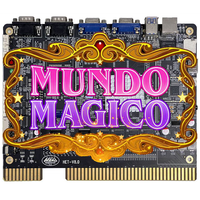 Support de jeu HET Mundo Magico pour écran simple ou double, logiciel PCB espagnol (MOQ2Pcs) – Prix usine pour machine de divertissement
