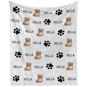 <span class=keywords><strong>Manta</strong></span> Personalizada con Foto de Perro, <span class=keywords><strong>Manta</strong></span> de Franela con Estampado de Cara de Mascota, para Amantes de los Perros, Regalo de Cumpleaños o Día del Padre - Product Image 5