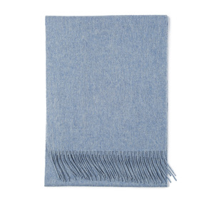 Bufanda de lana para mujer, bufanda de Cachemira suave tejida blanca de Color sólido, silenciadores mongoles, otras bufandas de invierno - Product Image 5