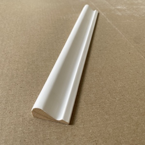 Trắng primed FJ radiata thông Bảng điều chỉnh khuôn cơ sở cap <span class=keywords><strong>Trim</strong></span> khuôn - Product Image 4