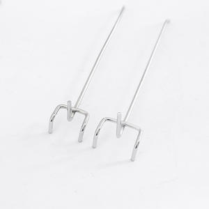 <span class=keywords><strong>Crochet</strong></span> adhésif triangulaire perforé pour étagère, support mural pour panneau perforé, accessoires pour outils et quincaillerie, capacité 1-3 kg, <span class=keywords><strong>crochet</strong></span> simple - Product Image 3