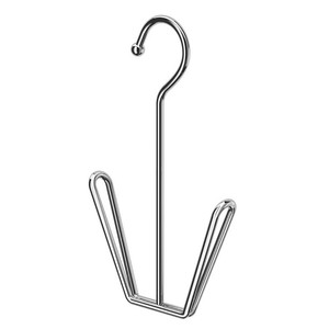 Séchoir à chaussures en fil d'acier, type crochet à ailes de mouette, pour balcon, résistant à la rouille - Product Image 1