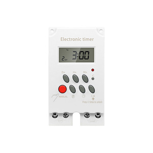 Electronic <b>Timer</b> Kt027 30A Manual Control For Street <b>Lights</b> Neon <b>Lights</b> Stage Time Controller - Product Image 3