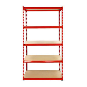 מודרני ללא דופי מתכת מדפים מתכת מדפים 5 אחסון מחסן 175 ק "ג מדף מדף מדף עבור הבית - Product Image 4