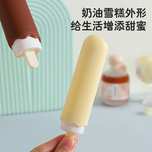 Brosse à dents pliable de voyage, poils doux, compacte, mini, design crème glacée, portable pour adultes - Product Image 4