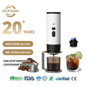 Kingze <span class=keywords><strong>Cafetera</strong></span> Espresso Portátil 3 en 1 con Alimentación USB Tipo C para Viaje y Exteriores - Product Image 1