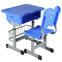 Bureaux et chaises réglables en hauteur pour les élèves du primaire et du secondaire, cours de soutien renforcés pour les écoles