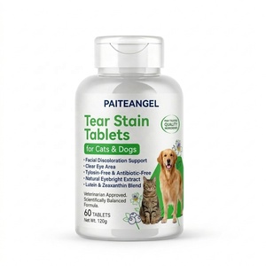 Compresse Premium <span class=keywords><strong>per</strong></span> la Rimozione delle Macchie Lacrimali <span class=keywords><strong>per</strong></span> Animali Domestici, Integratore <span class=keywords><strong>per</strong></span> la Salute degli Occhi Senza Tiosina <span class=keywords><strong>per</strong></span> <span class=keywords><strong>Cani</strong></span> e Gatti, OEM Private Label - Product Image 6