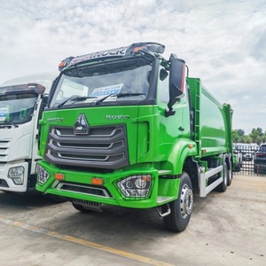 China Factory HOWO 6x4 16-20CBM Garbage Compactor Truck Rear Load Heavy Duty Compression Type Garbage Truck for Sale - Product Image 2