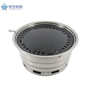 korean indoor smokeless charcoal and gas grill rotisserie grill stainless steel korean charcoal barbecue grill