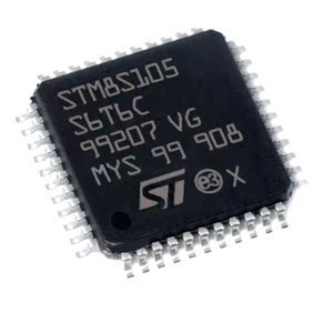 วงจรรวม STM8S105C4T3 ไอซี ไมโครคอนโทรลเลอร์ 8 บิต 32KB แฟลช 48LQFP - Product Image 1