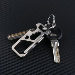 Tool hook titanium alloy <b>car</b> <b>key</b> <b>ring</b> multi-functional men's pendant <b>key</b> chain <b>ring</b> <b>key</b> waist hanger creative - Product Image 2