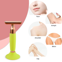Rasoir manuel pour femmes, rasoir pour bikini, tondeuse pour le corps, épilation des jambes et des aisselles, rasage humide et sec