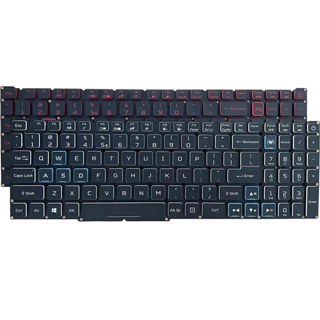Keyboard for ACER PH317-51 AN515-57/45 PH315-54 PH515-54 Laptop Keyboard Notebook Keyboard with Backlit for ACER Laptop