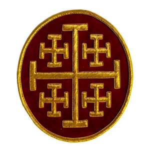 Badges de mode brodés faits main de haute qualité en gros, motifs personnalisés, tissu écologique durable pour usage chrétien - Product Image 1