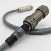 Cable Conector Personalizado ST12 de 5 Pines a Conector de Aviación TMW, IP67, 5 Hilos, Arnés de Cables Chapado en Oro, OEM, ODM, MOQ Bajo, Envío Rápido