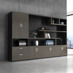 EKL Armoires en <span class=keywords><strong>bois</strong></span> Meubles de rangement muraux polyvalents Présentoirs pour cuisine École Gym Atelier Supermarché Usage domestique - Product Image 1