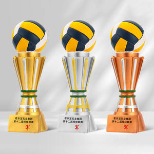 Vente en gros de gros souvenirs en métal personnalisés Trophées et médailles du sport Trophée mondial de la coupe Prix sportifs - Product Image 6