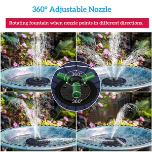 <span class=keywords><strong>Fontaine</strong></span> <span class=keywords><strong>solaire</strong></span> OTHC-036L, fabrication directe d'usine, OEM/ODM, lumières LED colorées, <span class=keywords><strong>batterie</strong></span> intégrée, <span class=keywords><strong>pompe</strong></span> rechargeable pour extérieur - Product Image 3