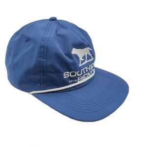 Cotton Nylon Custom Embroidery logo Unstructured Rope Golf Snapback <b>Hat</b> - Product Image 1