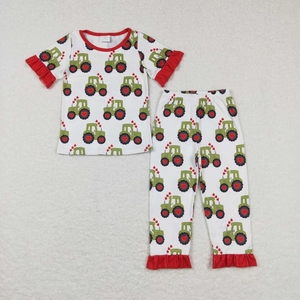 Ropa a juego para hermanos y niños con diseño de camión del Día de San Valentín - Product Image 1