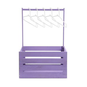 <strong>Wooden</strong> Baby Shower Crate Closet Wood <strong>Hamper</strong> New Baby <strong>Gift</strong> <strong>Basket</strong> with Handle Gender Reveal Storage Box for Pregnancy New Parent - Product Image 2