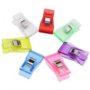 Nouveau positionnement transfrontalier ourlet blanc et rouge couleur plastique hache 33 fort Patchwork fixe moyen pince à coudre - Product Image 1