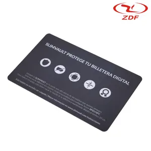 بطاقة هدايا تجارية مخصصة بشعار بتردد 13.56 ميجا هرتز RFID بطاقة تحكم بالدخول خيارات طباعة مخصصة