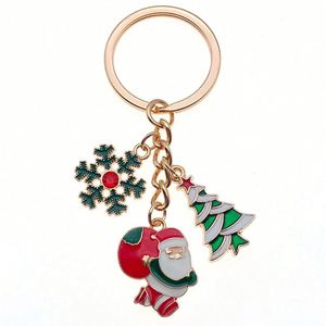 Design Custom Christmas New Cute Keychain Santa Claus Gift Key Chain Accessory Pendant - Product Image 3