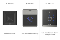Lector de Tarjetas NFC A32 AC8633, Escáner de Códigos QR y de Barras, Control de Acceso para Entrada de Oficina