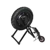 300kg de charge Agriculture Robot Moteur 16 pouces 500W 1000w Personnalisé Brushless DC Moteur de moyeu de roue électrique pour le transport