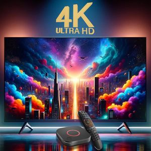 Raxxio กล่องรับสัญญาณทีวี4K HDR MAG544w3สำหรับ Dolby amlogic ชิป S905Y4 1GB <span class=keywords><strong>DDR4</strong></span>แรม4GB แฟลชเมมโมรี่พร้อมปลั๊กสหราชอาณาจักรรับประกัน1ปี - Product Image 5