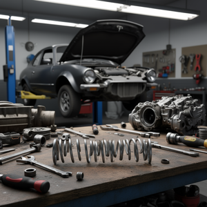 Resorte de compresión metálico para uso automotriz, modelo 95 05 165 - Product Image 2