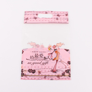 Tùy chỉnh mờ mờ Nhựa đứng lên túi khóa zip để đóng gói bông tuyết kẹo dẻo kẹo Snack có khóa kéo và tay cầm - Product Image 4