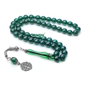 <span class=keywords><strong>Rosario</strong></span> Misbaha in Resina Ambrata/Bachelite di Alta Qualità, 33/45/51/66/99 Perle, Regalo Islamico per Ramadan ed Eid per Uomini e Donne - Product Image 2