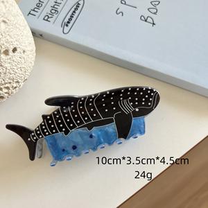 Nouvelles pinces à cheveux en forme d'animaux marins, adorables pieuvre et crabe, accessoires pour cheveux en forme de requin, pinces à cheveux personnalisées pour filles - Product Image 3