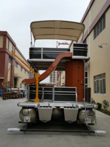 Nouvel Arrivage Yacht <span class=keywords><strong>de</strong></span> Luxe Double Pont <span class=keywords><strong>de</strong></span> 30 Pieds, Meilleur <span class=keywords><strong>Bateau</strong></span> Ponton en Aluminium Fibre <span class=keywords><strong>de</strong></span> Verre pour Croisière Pêche Sports – Moteur Hors-Bord Inclus - Product Image 4