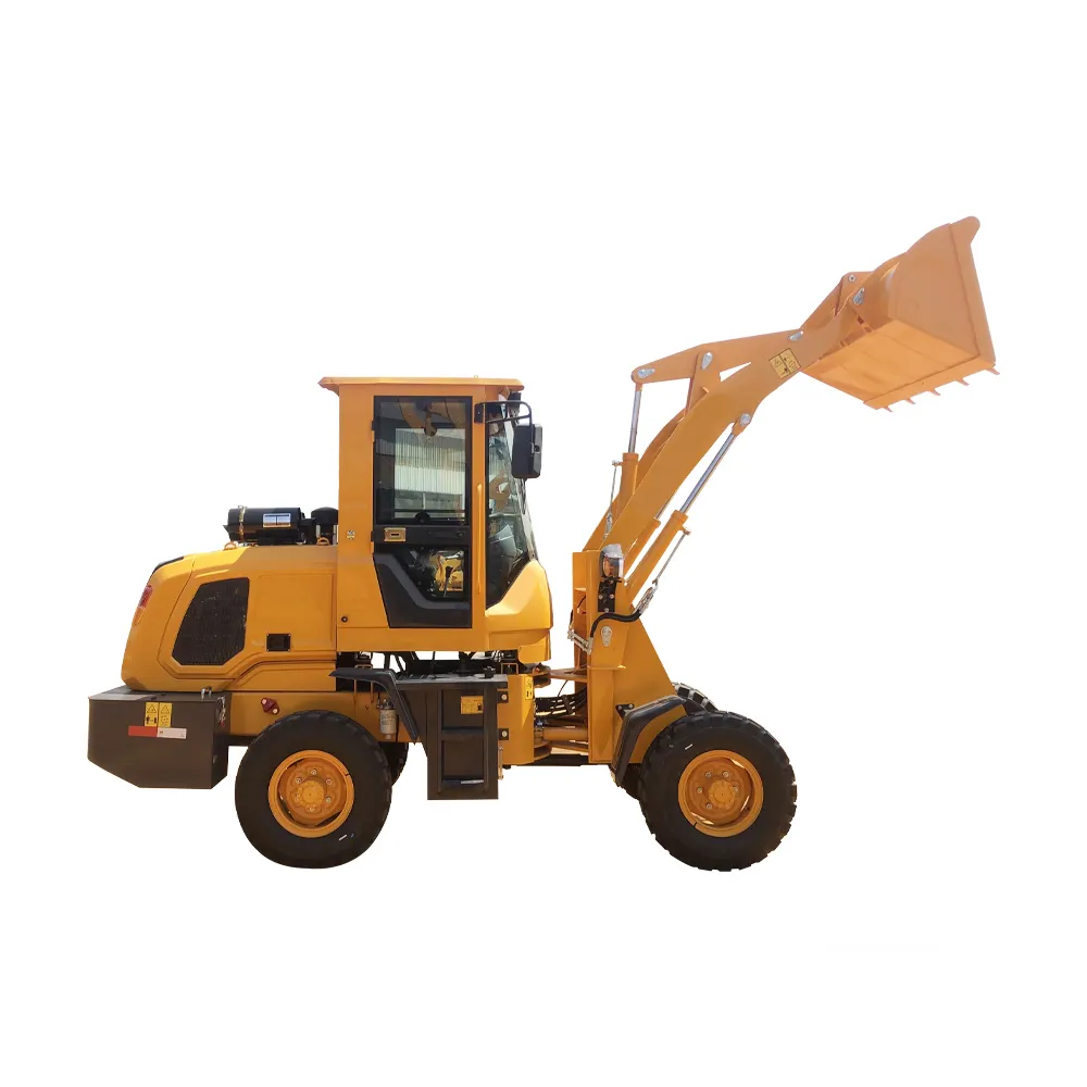 Laigong loader adopts pressure engineering tires to make wheel loader machinery safer to sell