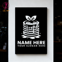 Enseigne lumineuse personnalisée en métal pour extérieur, panneau rétroéclairé LED pour salon de coiffure, enseigne lumineuse LED pour magasin