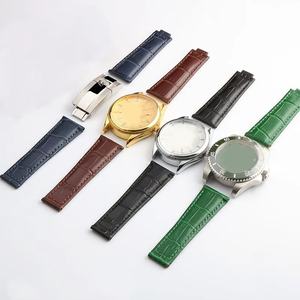 Reloj Yacht Ditong <span class=keywords><strong>GMT</strong></span> Verde Blackwater de 20 mm con Correa de Cuero Genuino de Doble Cara Air Overlord y Cierre Plegable - Product Image 4