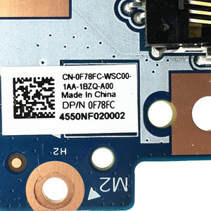 Carte de bouton d'<span class=keywords><strong>alimentation</strong></span> d'origine pour <span class=keywords><strong>Dell</strong></span> <span class=keywords><strong>Latitude</strong></span> 3420 E3420, lecteur de carte USB SD, câble F78FC 0F78FC 203514-1 XGR6C - Product Image 3