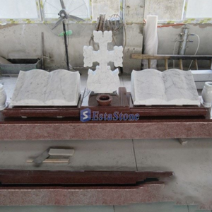 Надгробие из мрамора Каррара на заказ, резное надгробие в форме книги, надгробия для могил, Новая Зеландия, надгробие с цветами - Product Image 4