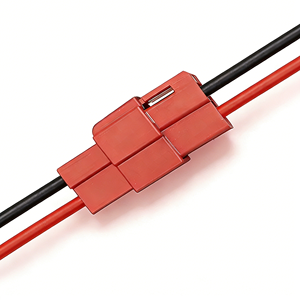 Connecteur d'insertion à crochet pour gaine de borne 6,3 mm, mâle/femelle, pour <span class=keywords><strong>batterie</strong></span> automobile et <span class=keywords><strong>moto</strong></span>, adaptateur de câble électrique 6,3 mm - Product Image 2