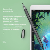 Lápiz Óptico Metálico, Lápiz Táctil Capacitivo para Pantalla Táctil, para iPhone, iPad, iPod Touch, Compatible con Otros Teléfonos Inteligentes y Tabletas