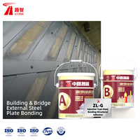 Adhésif structurel à base d'époxy bicomposant de type injection Luzhi ZL-G pour la construction