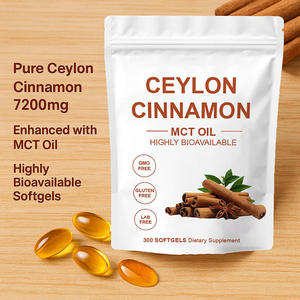 Ceylon Cinnamon <strong>Natural</strong> Softgels Adult Use Extra Strength Antioxidant Supports <strong>Healthy</strong> Metabolism <strong>Supplements</strong> with MCT Oil - Product Image 3